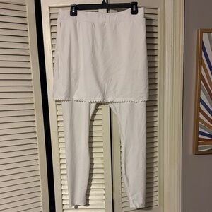 Renwick Scalloped Skirted Legging NWT